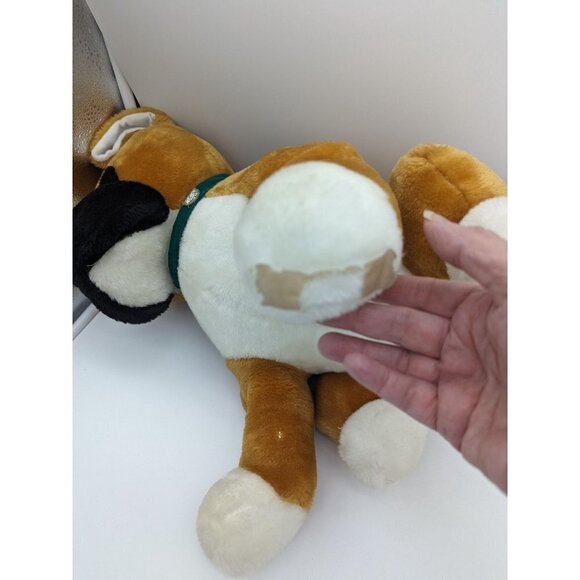 vintage Brooklyn Doll Toy Co boxer dog plush stuffed animal Carnival like toy 17 - Picture 12 of 12